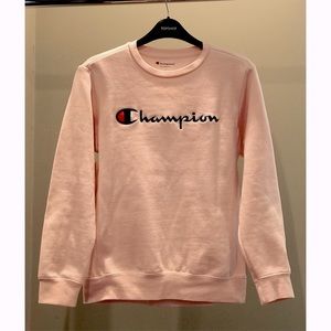 CHAMPION Pink Crewneck Sweater